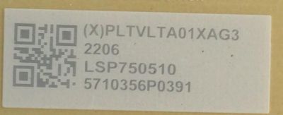 FUENTE DE PODER PARA TV INSIGNIA / NUMERO DE PARTE PLTVLTA01XAG3 / 715GA866-P02-000-003S / LSP750510 / 5710356P0391 / PANEL TPT750WR-QUBF91.K REV:S9WPAW / MODELO NS-75F301NA22 - Imagen 2